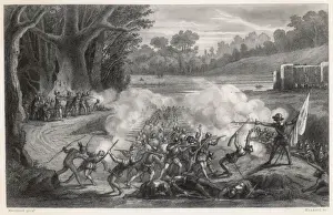 Spanish Settlement of Florida Print