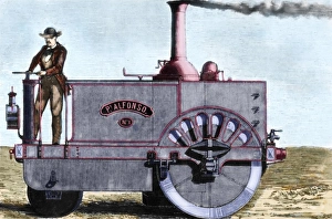 Spanish traction engine Alfonso by Pedro de Ribera Spanish traction engine Alfonso by Pedro de Ribera