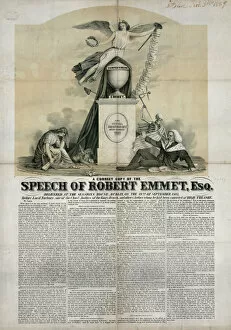 Images Dated 9th May 2012: Speech of Robert Emmet, Esq