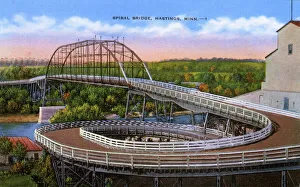 The Spiral Bridge - Hastings, Minnesota, USA The Spiral Bridge - Hastings, Minnesota, USA