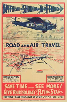 Royal Aeronautical Society Collection: Spithead & Shoreham Air Ferries Poster