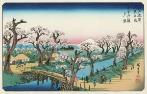 Spring Prints: Mount Fuji Springtime Print