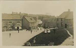 The Square, Lower Guiting Print, Worcestershire, England