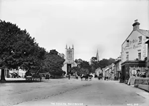 Early 20th Century Print of Rostrevor's The Square