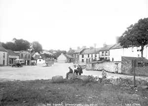 Northern Ireland Village Scene Prints: The Square, Strangford, Co. Down