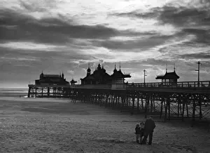 ST. ANNE'S PIER Print, Lytham St. Anne's, Lancashire, 1950s