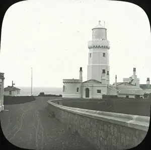 Lighthouses In Great Britain Prints: St Catherines Lighthouse