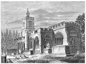 London's Oldest Churches Prints: St Dunstans, Stepney