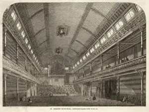 Victorian Era Theatre Prints: St Georges Hall
