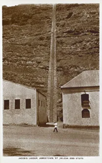 St Helena - Jacobs Ladder (699 steps), Jamestown St Helena - Jacobs Ladder (699 steps), Jamestown