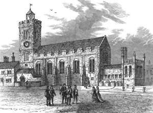Great Fire Of London 1666 Prints: St Michael ad Bladum