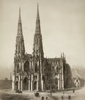 Manhattan Architecture Photos Prints: St. Patricks Cathedral