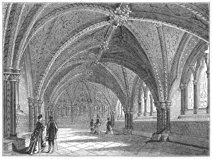 St Stephens Crypt: A Gem of Florid Gothic Architecture Print