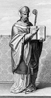 Christian Iconography Images Prints: ST Sulpice -Budde