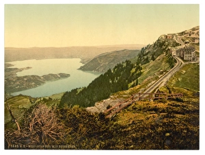 Staffel and Zug Lake, Rigi, Switzerland Staffel and Zug Lake, Rigi, Switzerland