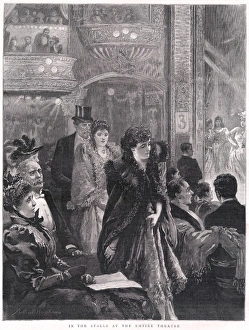 In the Stalls at the Empire Theatre, 1894 In the Stalls at the Empire Theatre, 1894