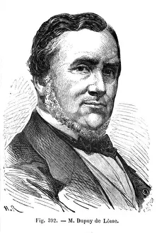 Historical Figures In Engineering Prints: Stan. Dupuy-De-Lome
