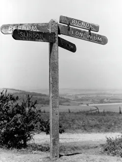 Stane Street Signpost Stane Street Signpost