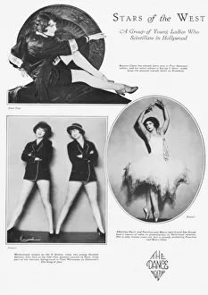 Stars of the West - a group of young ladies who Stars of the West - a group of young ladies who