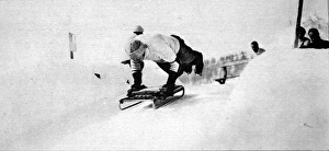 At the Start of the Cresta Run, St. Moritz, 1912 At the Start of the Cresta Run, St. Moritz, 1912