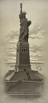 Lady Liberty Image Prints: The statue of liberty