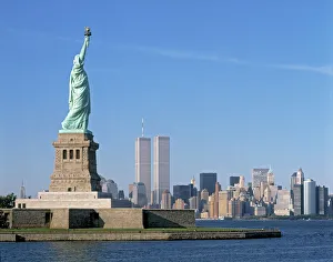 Statue of Liberty and Lower Mannhattan Statue of Liberty and Lower Mannhattan