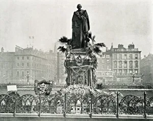 Statue of Lord Beaconsfield, Parliament Street, London Statue of Lord Beaconsfield, Parliament Street, London