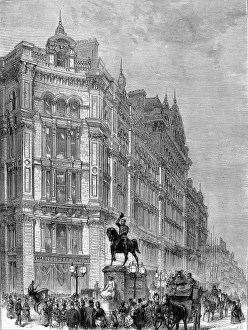 Statue of Prince Albert, Holborn Circus, London, 1874 Statue of Prince Albert, Holborn Circus, London, 1874