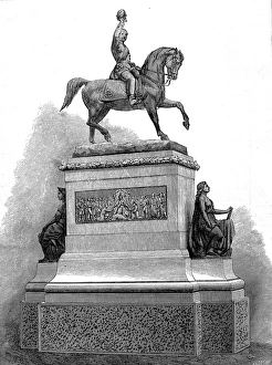 Statue of Prince Albert in Holborn, London, 1874 Statue of Prince Albert in Holborn, London, 1874