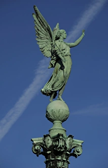 Statue of Victory by Ferdinand Edvard Ring. 19th century. Co Statue of Victory by Ferdinand Edvard Ring. 19th century. Co