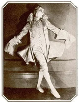 Theatre Prints: Stephen Tennant as Prince Charming Print