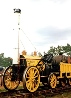 Stephenson's Rocket Replica Print, 1993