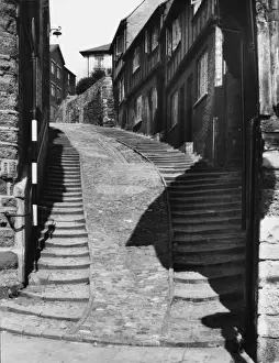 Medieval Architecture In England Prints: Steps / Stepcote Hill
