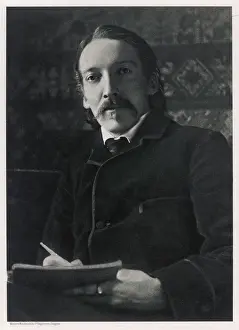 Framed Print : ROBERT LOUIS STEVENSON Print Framed Print : ROBERT LOUIS STEVENSON Print
