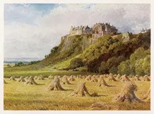 Prints of Stirling Castle, from the Kings Knot Historic Landmark Prints: Stirling Castle Print 1904 from the Kings Knot