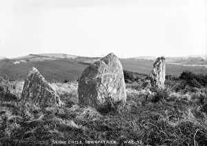Northern Ireland Ancient Monuments Prints: Stone Circle, Downpatrick