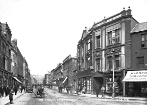 The Strand, Londonderry Print - Early 1900s Street Scene
