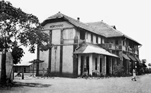 Street scene in Morogoro, East Africa, WW1 Street scene in Morogoro, East Africa, WW1