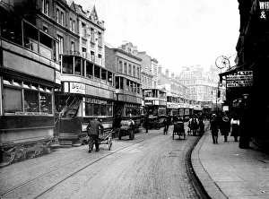 Strike action, with London trams at a standstill Strike action, with London trams at a standstill