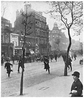 Elephant And Castle History Prints: Strike / Elephant & Castle