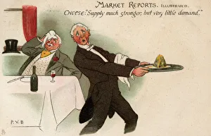 Strong Cheese repels diner and waiter Strong Cheese repels diner and waiter