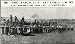 Suffragette Emily Davison Epsom Derby Suffragette Emily Davison Epsom Derby