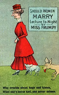 Women's Rights Struggle Prints: Suffragette Miss. Frumpy
