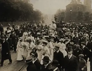 Suffragette Prisoners Released, 1908 Print