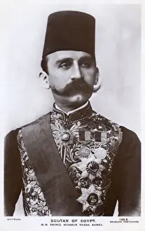 Egyptian Monarchy History Prints: Sultan Hussein Kamel of Egypt