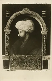 Sultan Mehmed II of the Ottoman Empire by Gentile Bellini Sultan Mehmed II of the Ottoman Empire by Gentile Bellini