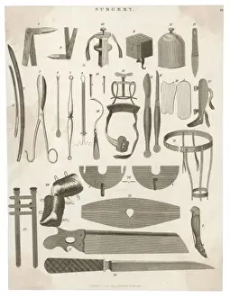 Surgical Instruments Print