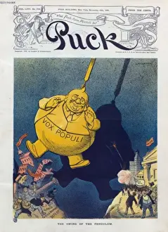 Political Satire Artwork Prints: The swing of the pendulum