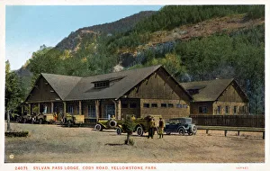 Sylvan Pass Lodge, Yellowstone National Park, USA Sylvan Pass Lodge, Yellowstone National Park, USA