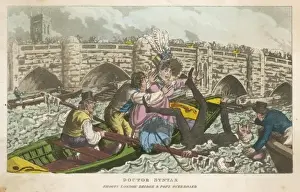 London Bridge Prints: Syntax / Falls in River
